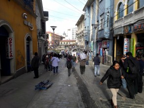 La Paz, dans la rue